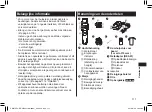 Preview for 111 page of Panasonic ER-GB43 Operating Instructions Manual