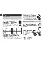 Preview for 4 page of Panasonic ER?GB50 Operating Instructions Manual