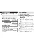 Preview for 6 page of Panasonic ER-GB60 Operating Instructions Manual