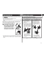 Preview for 15 page of Panasonic ER-GB60 Operating Instructions Manual