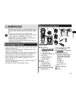 Preview for 27 page of Panasonic ER-GB60 Operating Instructions Manual