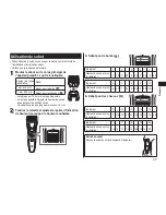 Preview for 47 page of Panasonic ER-GB60 Operating Instructions Manual