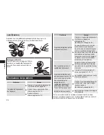 Preview for 70 page of Panasonic ER-GB60 Operating Instructions Manual