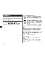 Preview for 72 page of Panasonic ER-GB60 Operating Instructions Manual