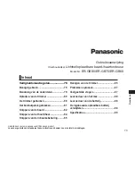 Preview for 73 page of Panasonic ER-GB60 Operating Instructions Manual