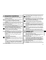 Preview for 77 page of Panasonic ER-GB60 Operating Instructions Manual