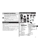 Preview for 79 page of Panasonic ER-GB60 Operating Instructions Manual