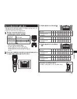 Preview for 81 page of Panasonic ER-GB60 Operating Instructions Manual