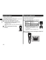 Preview for 166 page of Panasonic ER-GB60 Operating Instructions Manual