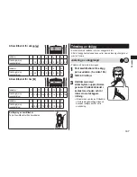 Preview for 167 page of Panasonic ER-GB60 Operating Instructions Manual