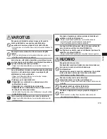 Preview for 179 page of Panasonic ER-GB60 Operating Instructions Manual