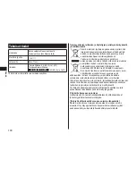 Preview for 190 page of Panasonic ER-GB60 Operating Instructions Manual