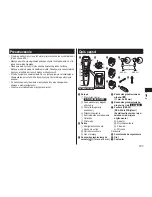 Preview for 197 page of Panasonic ER-GB60 Operating Instructions Manual