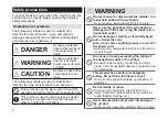 Preview for 2 page of Panasonic ER-GB62 Operating Instructions Manual