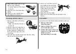 Preview for 14 page of Panasonic ER-GB62 Operating Instructions Manual