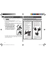 Preview for 14 page of Panasonic ER-GB70 Operating Instructions Manual