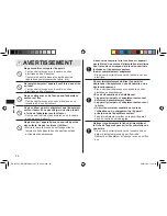 Preview for 24 page of Panasonic ER-GB70 Operating Instructions Manual