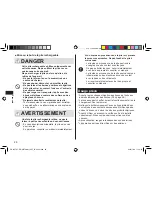 Preview for 26 page of Panasonic ER-GB70 Operating Instructions Manual