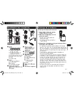 Preview for 27 page of Panasonic ER-GB70 Operating Instructions Manual