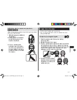 Preview for 31 page of Panasonic ER-GB70 Operating Instructions Manual