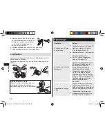 Preview for 34 page of Panasonic ER-GB70 Operating Instructions Manual