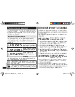 Preview for 40 page of Panasonic ER-GB70 Operating Instructions Manual