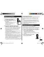 Preview for 45 page of Panasonic ER-GB70 Operating Instructions Manual