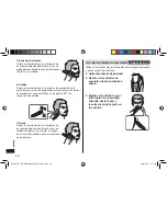 Preview for 48 page of Panasonic ER-GB70 Operating Instructions Manual