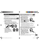 Preview for 49 page of Panasonic ER-GB70 Operating Instructions Manual