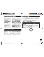 Preview for 53 page of Panasonic ER-GB70 Operating Instructions Manual