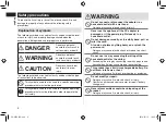 Preview for 4 page of Panasonic ER-GB75 Operating Instructions Manual