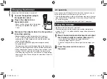 Preview for 8 page of Panasonic ER-GB75 Operating Instructions Manual