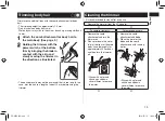Preview for 13 page of Panasonic ER-GB75 Operating Instructions Manual