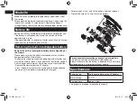 Preview for 16 page of Panasonic ER-GB75 Operating Instructions Manual