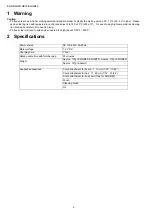 Preview for 2 page of Panasonic ER-GB80 Service Manual