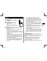 Предварительный просмотр 45 страницы Panasonic ER-GB86 Operating Instructions Manual