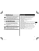 Предварительный просмотр 61 страницы Panasonic ER-GB86 Operating Instructions Manual