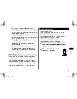 Предварительный просмотр 79 страницы Panasonic ER-GB86 Operating Instructions Manual