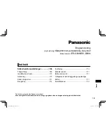 Предварительный просмотр 103 страницы Panasonic ER-GB86 Operating Instructions Manual