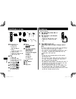 Предварительный просмотр 110 страницы Panasonic ER-GB86 Operating Instructions Manual