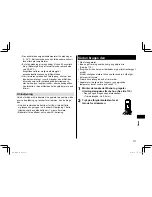 Предварительный просмотр 111 страницы Panasonic ER-GB86 Operating Instructions Manual