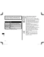 Предварительный просмотр 118 страницы Panasonic ER-GB86 Operating Instructions Manual