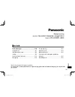 Предварительный просмотр 135 страницы Panasonic ER-GB86 Operating Instructions Manual