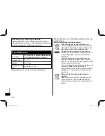 Предварительный просмотр 150 страницы Panasonic ER-GB86 Operating Instructions Manual