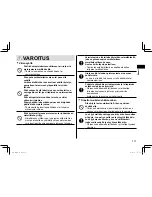 Предварительный просмотр 171 страницы Panasonic ER-GB86 Operating Instructions Manual