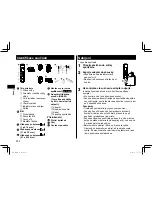 Предварительный просмотр 206 страницы Panasonic ER-GB86 Operating Instructions Manual