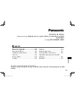 Предварительный просмотр 249 страницы Panasonic ER-GB86 Operating Instructions Manual