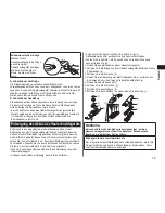 Preview for 13 page of Panasonic ER-GC50 Operating Instructions Manual