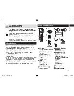 Preview for 9 page of Panasonic ER-GC51 Operating Instructions Manual