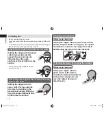 Preview for 12 page of Panasonic ER-GC51 Operating Instructions Manual